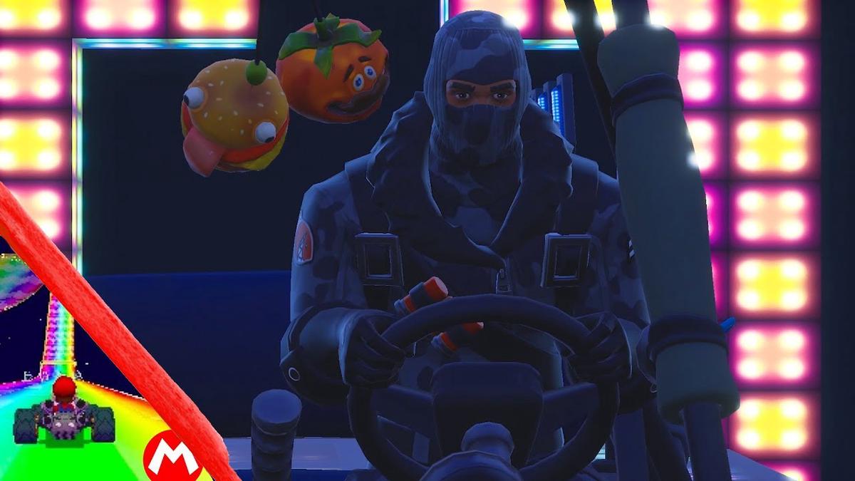 'Video thumbnail for Fortnite Creative - Rainbow Road! Racing Map with Code'