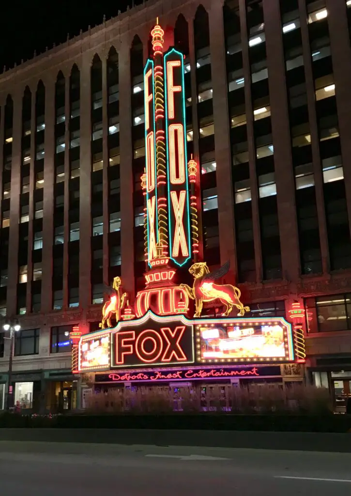 Fox Theater - Movies Filmed N Michigan
