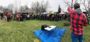 A Scene From 2019’S Global Fat Bike Day At Sleepy Hollow State Park In Clinton County - Mountain Biking
