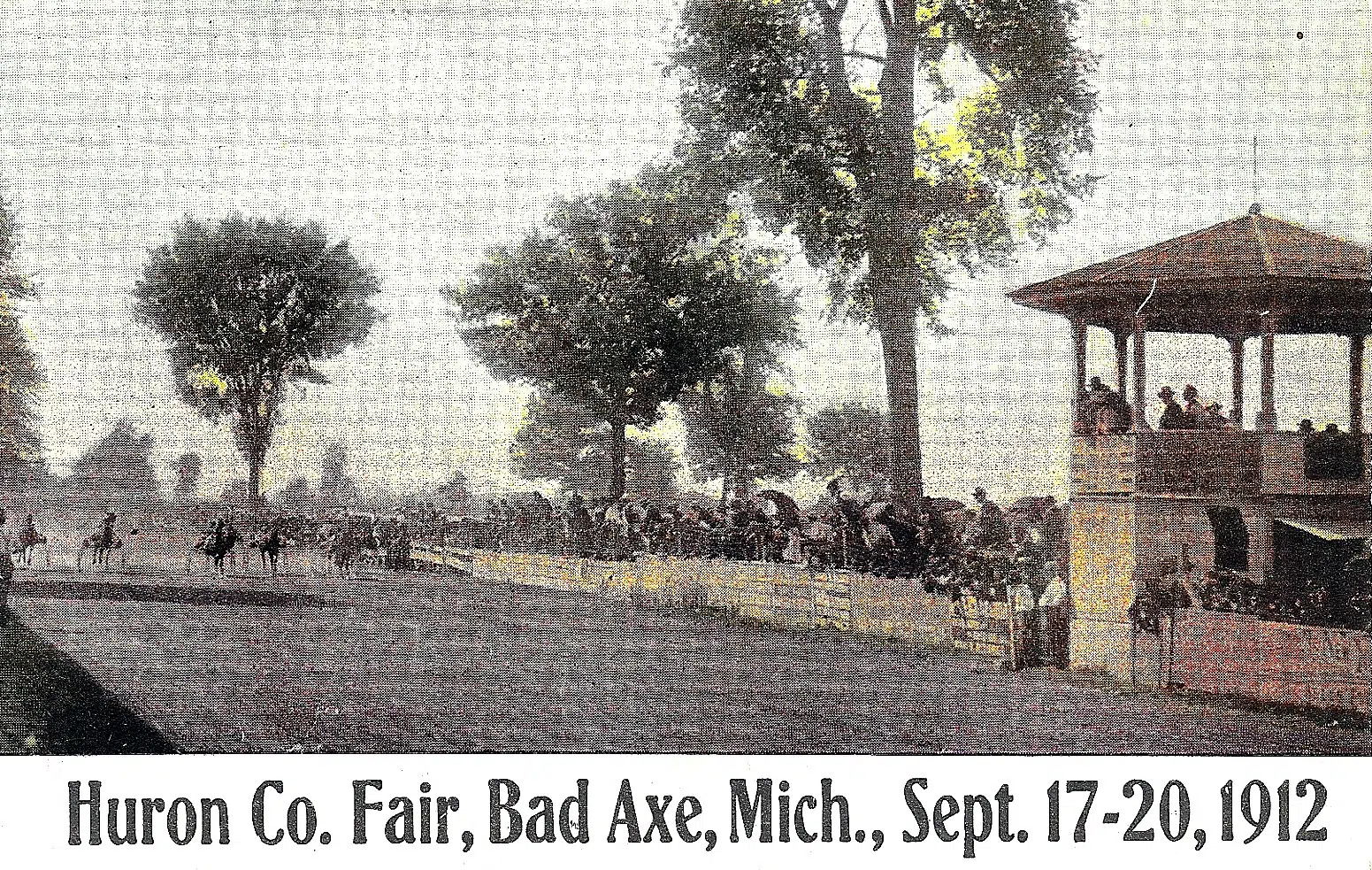 Daredevil Act Zingarella At The Bad Axe (Huron Community) Fair In Michigan 1912