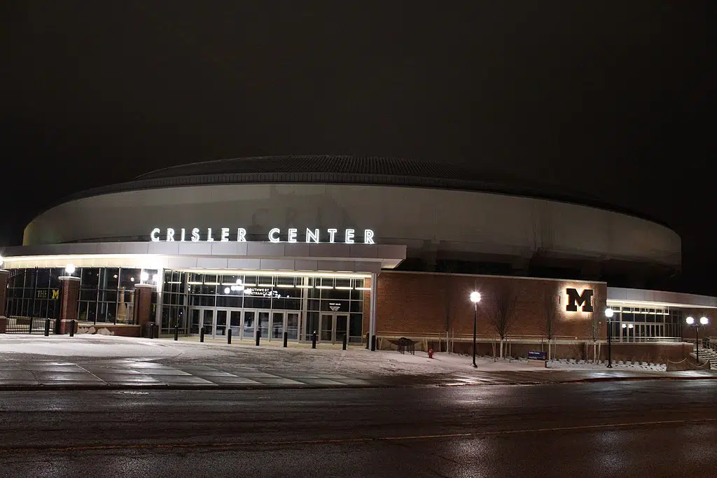 Crisler Arena - Greatest University Of Michigan Basketball Team