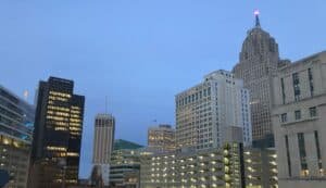 Detroit At Night