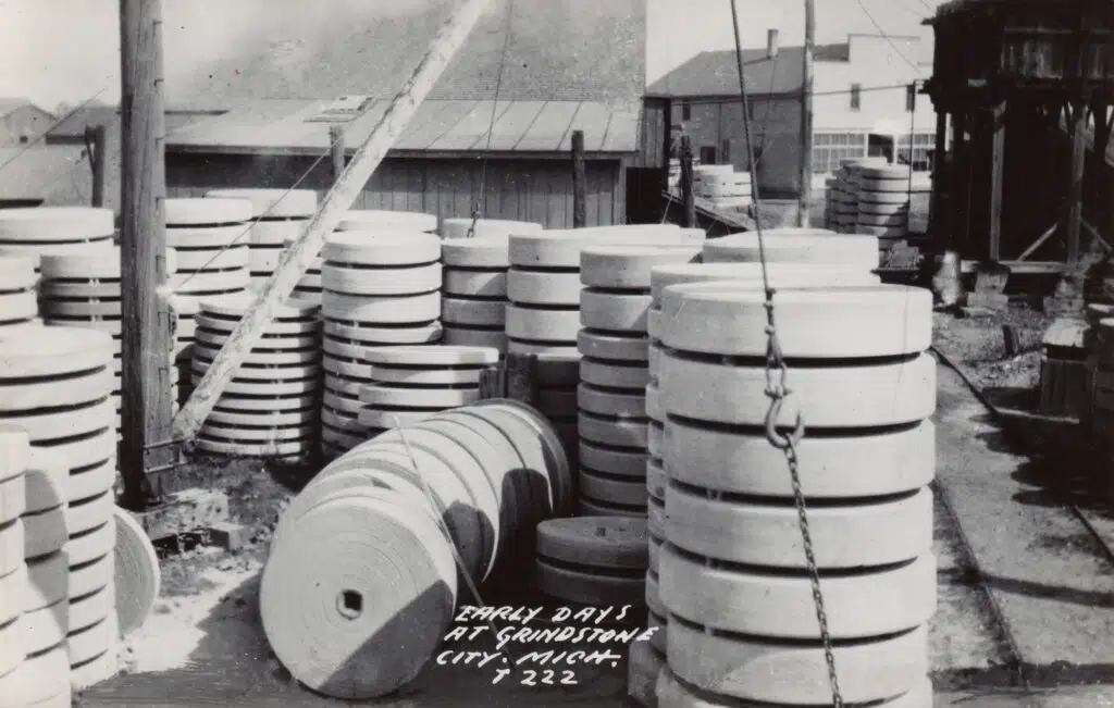 Early Days At Grindstone City Michigan