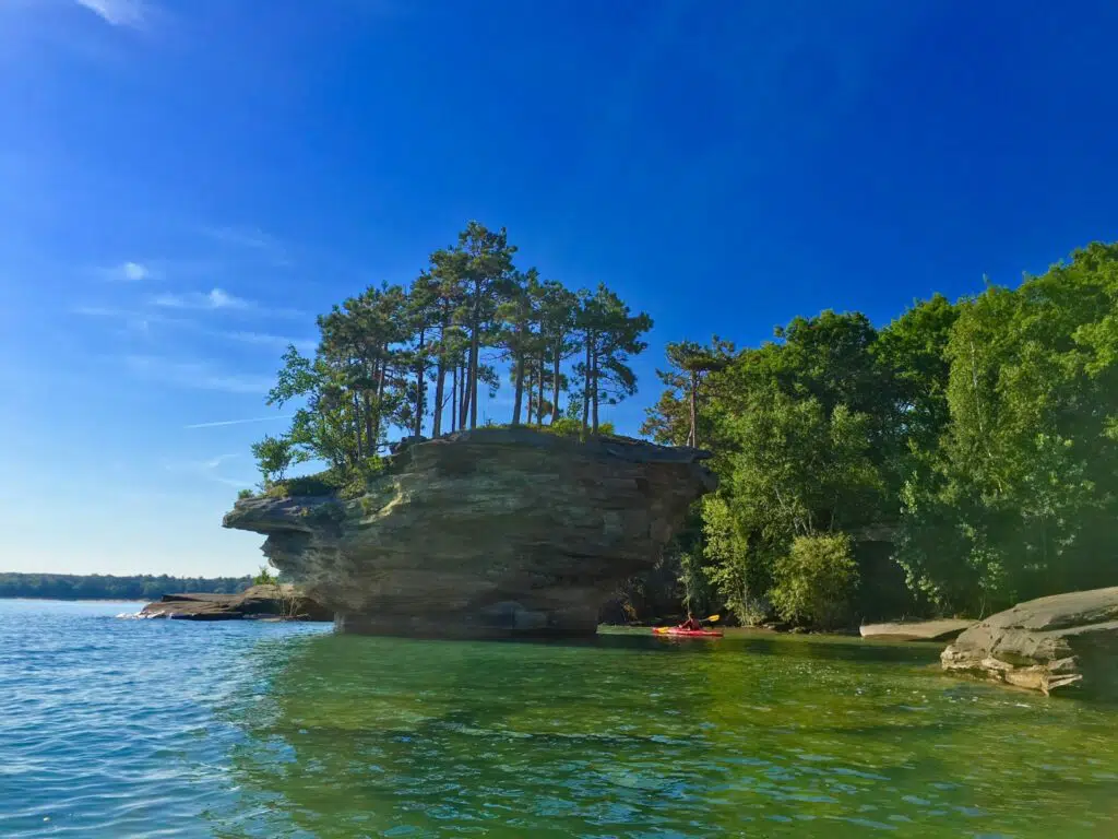 Turnip Rock By Water