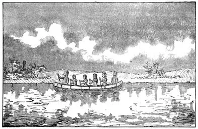 Bark Of Canoes On Hudson Bay