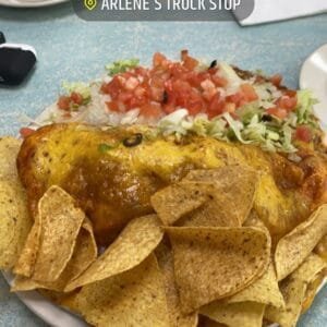 Wet Burrito Arlenes Truck Stop