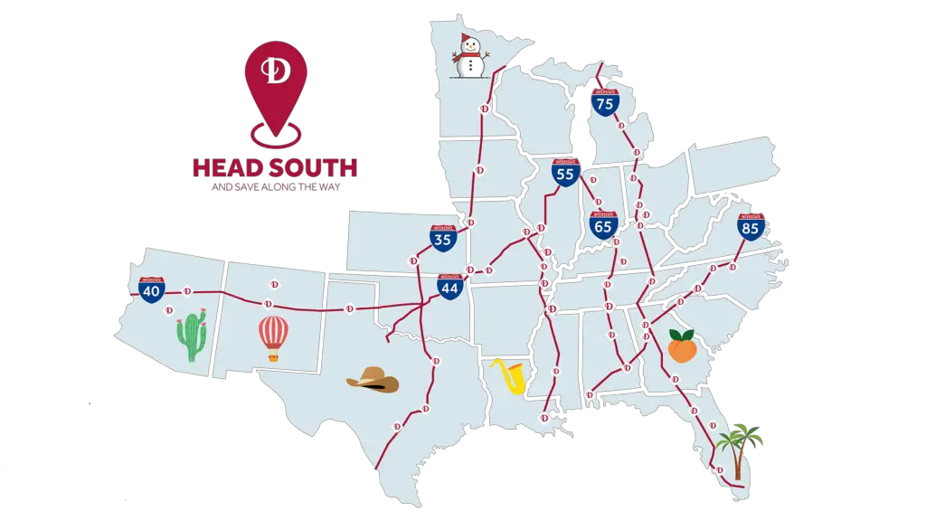 Drury Head South Program Map