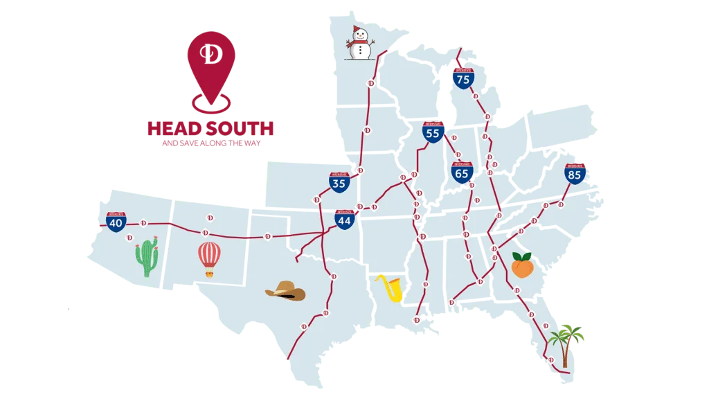 Drury Head South Program Map