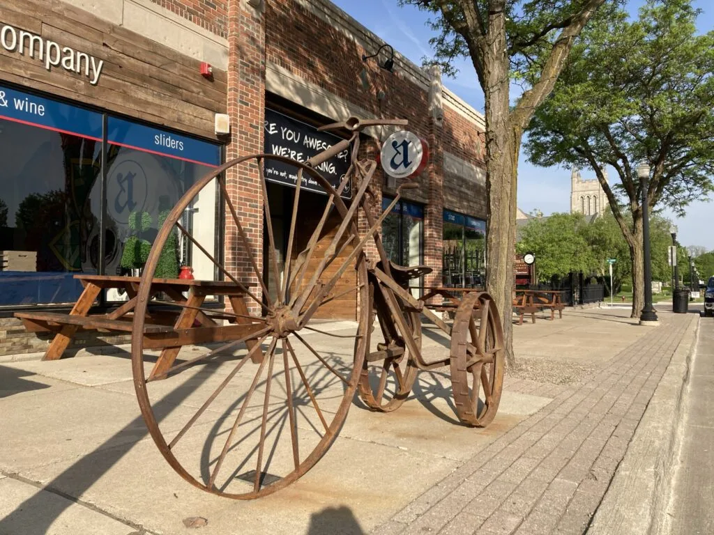 Street Scene In Howell Michigan