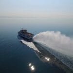Photo Of The Star Line Mackinac Island Hydro Jet Ferry Radisson Leaving The Mackinaw City Dock