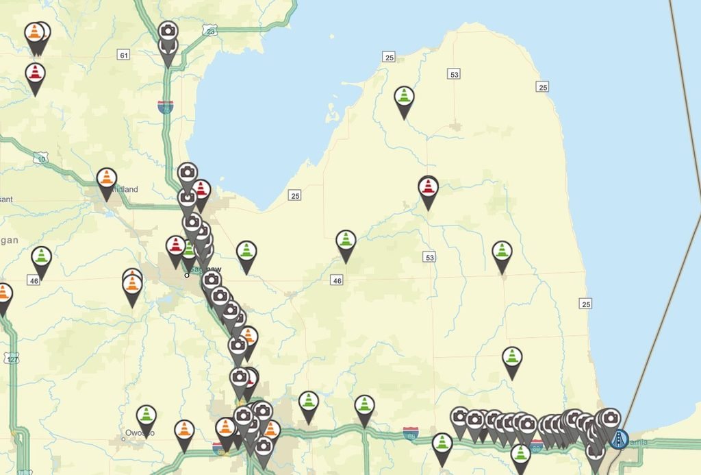 Mdot Cameras - Michigan Thumb