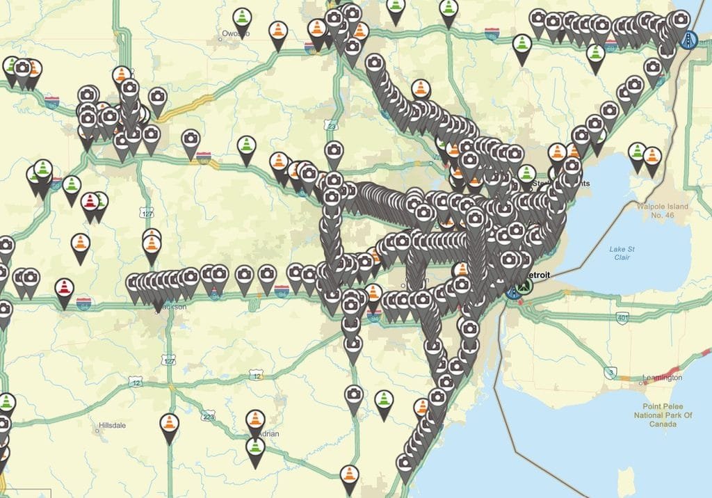 Mdot Cameras Southeast Michigan