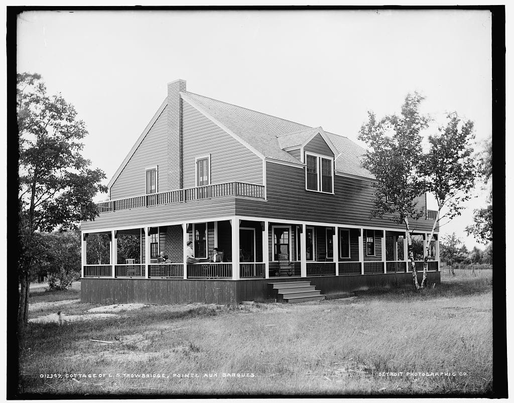Cottage Of L.s. Trowbridge, Pointe Aux Barques