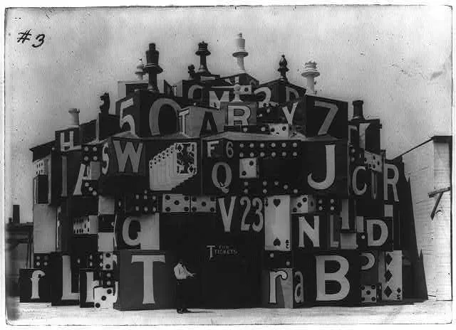 House That Jack Built. [Fun House At Electric (Amusement) Park, Detroit, Mich.]