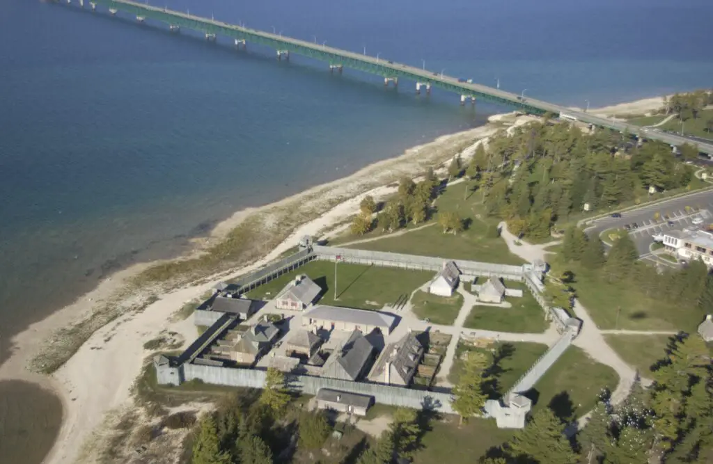 Fort Michilimackinac - Courtesy Michigan DNR