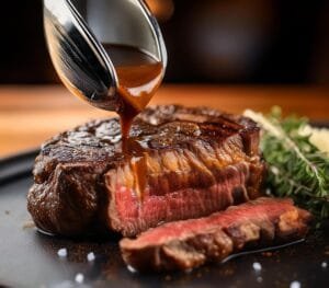 Steak With Zip Sauce