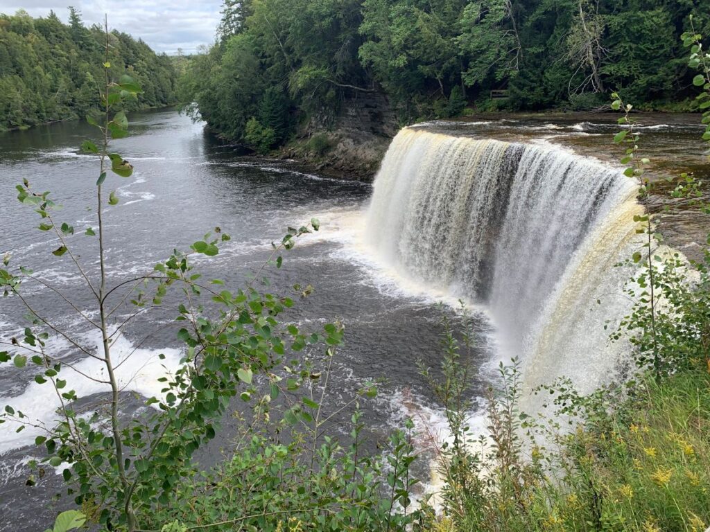 Tahquamenon Water Falls