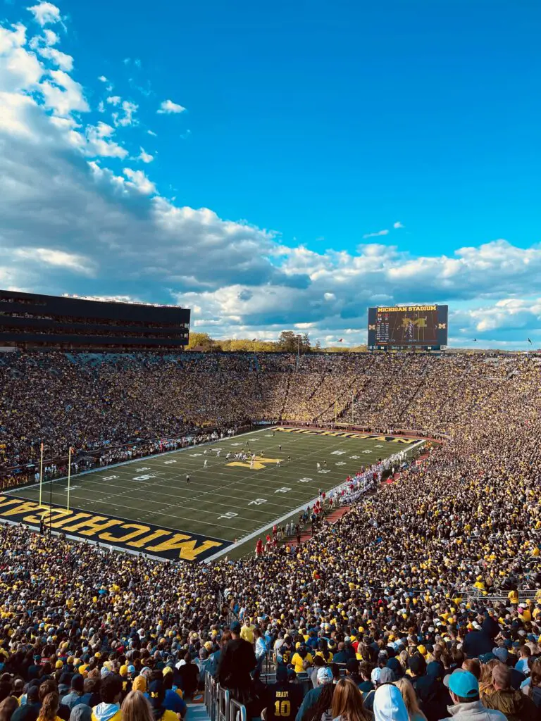 The Big House… Michigan Stadium.