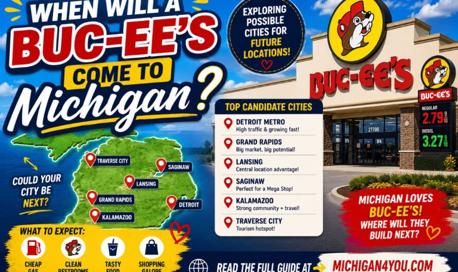 When Will A Buc-Ee’S Come To Michigan? Exploring 3 Excellent Cities For Future Locations