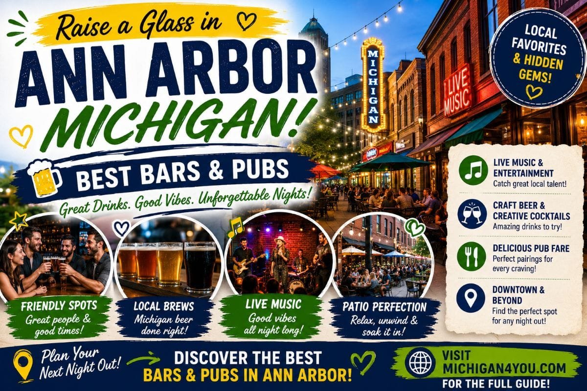 10 Best Bars And Pubs In Ann Arbor For Students, Game Days And Nights Out