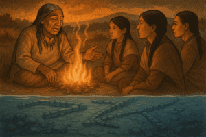 20250420 0755 Anishinaabe Heritage Montage Simple Compose 01Js9Grv4Xemzva7C5Xtst5Az1