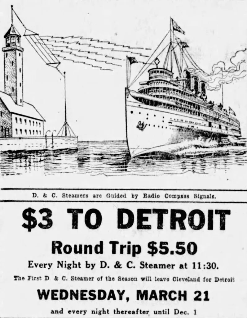 D&Amp;C Ad With Wireless The Plain Dealer March 1928