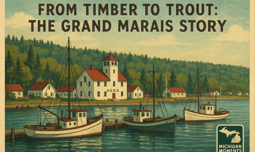 Grand Marais History – The Inspiring Transformation Of A Small Michigan Town (1880–1960) – Video