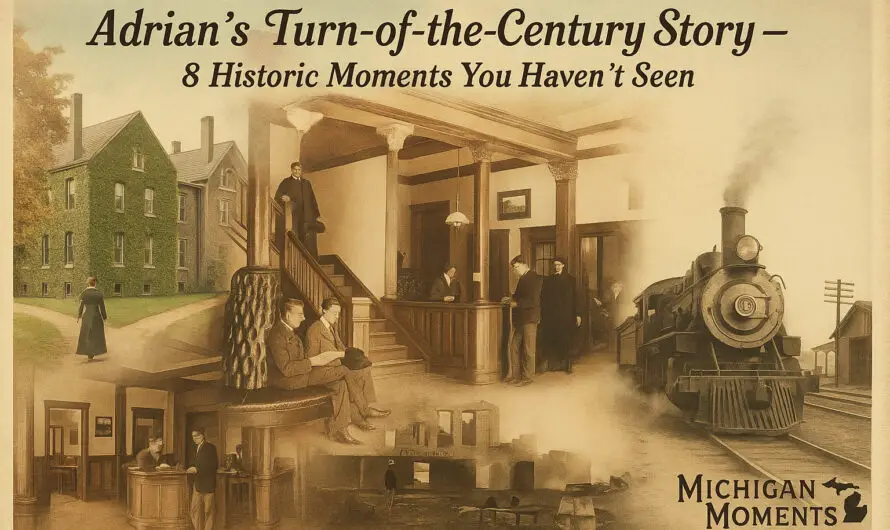 Adrian Michigan History – A Turn-Of-The-Century Story – 8 Historic Moments You Haven’t Seen – Video