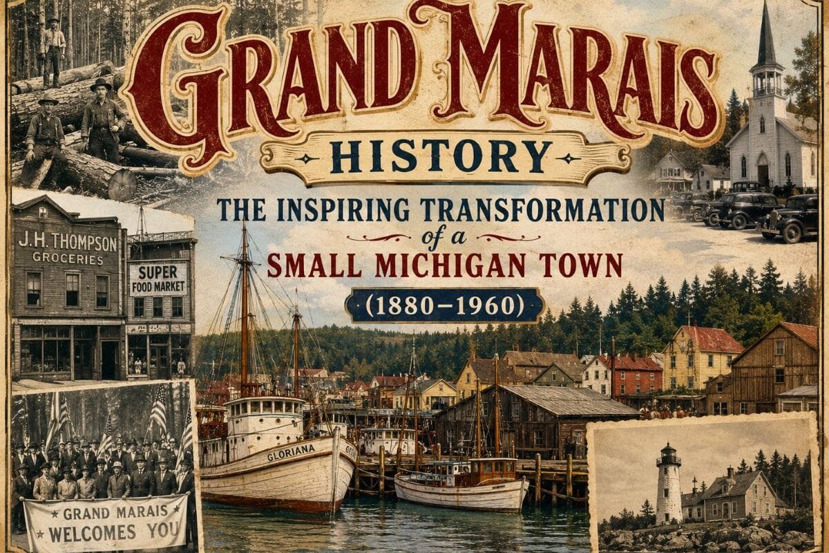 History Of Grand Marais Michigan