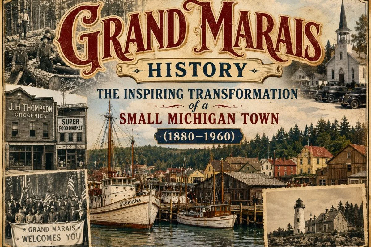 History Of Grand Marais Michigan