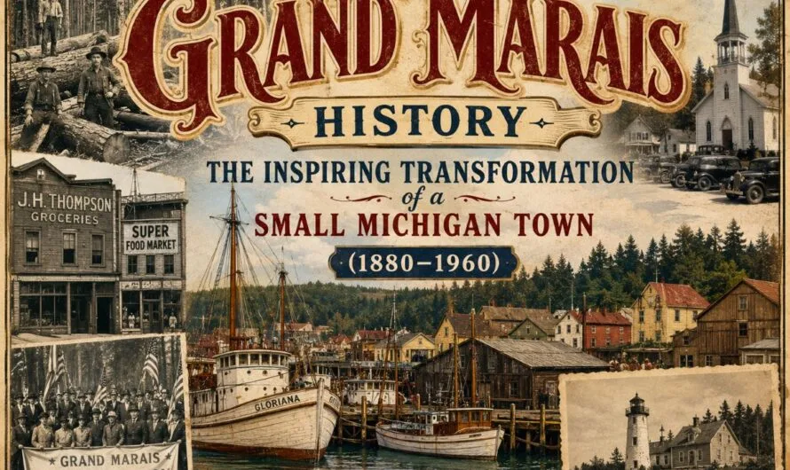 Grand Marais History – The Inspiring Transformation Of A Small Michigan Town (1880–1960) – Video