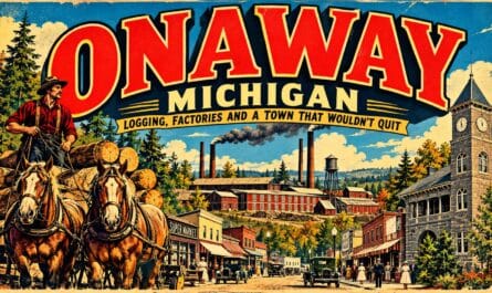 History Of Onaway Michigan