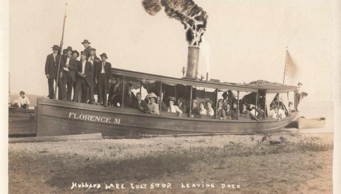 Florence M On Hubbard Lake Michigan