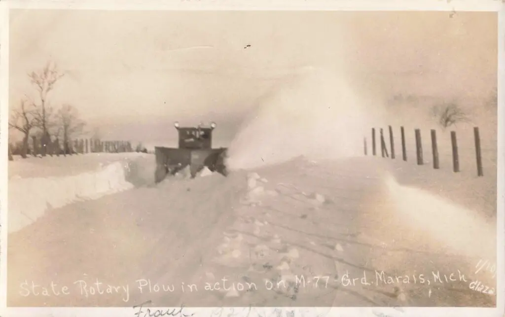 Rotary Plow On M-77