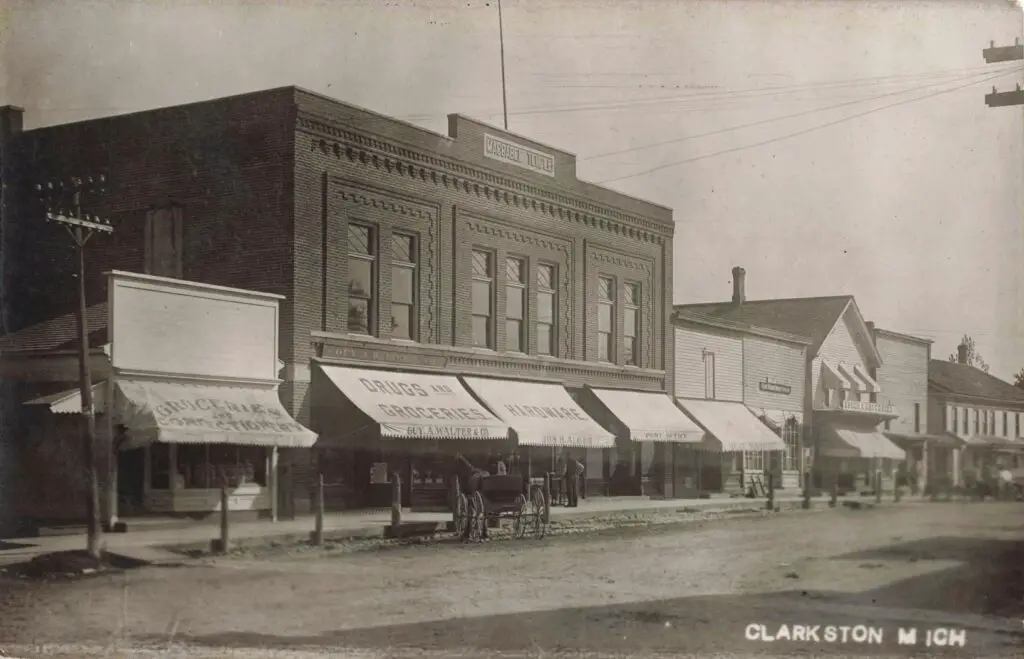 Clarkston Michigan Main Street