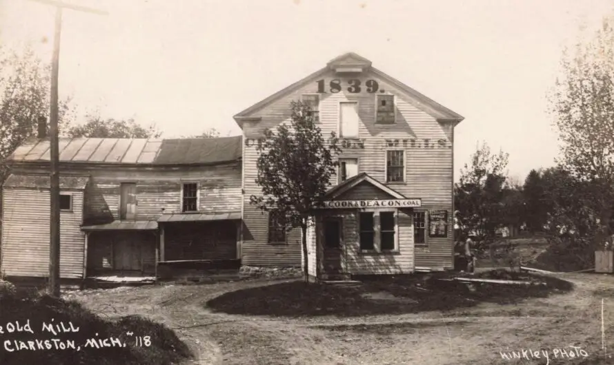 Clarkston Michigan History – A Rare Photo Glimpse Of The Charm Of Early Americana