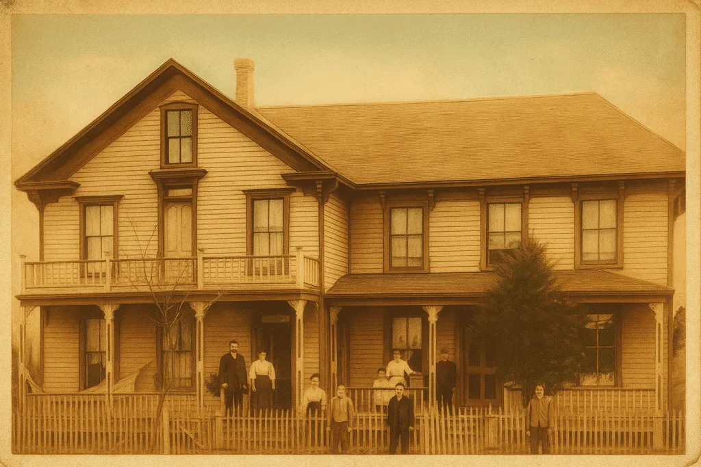  Boucha White House In The Early 1900S. - Naubinway Michigan History