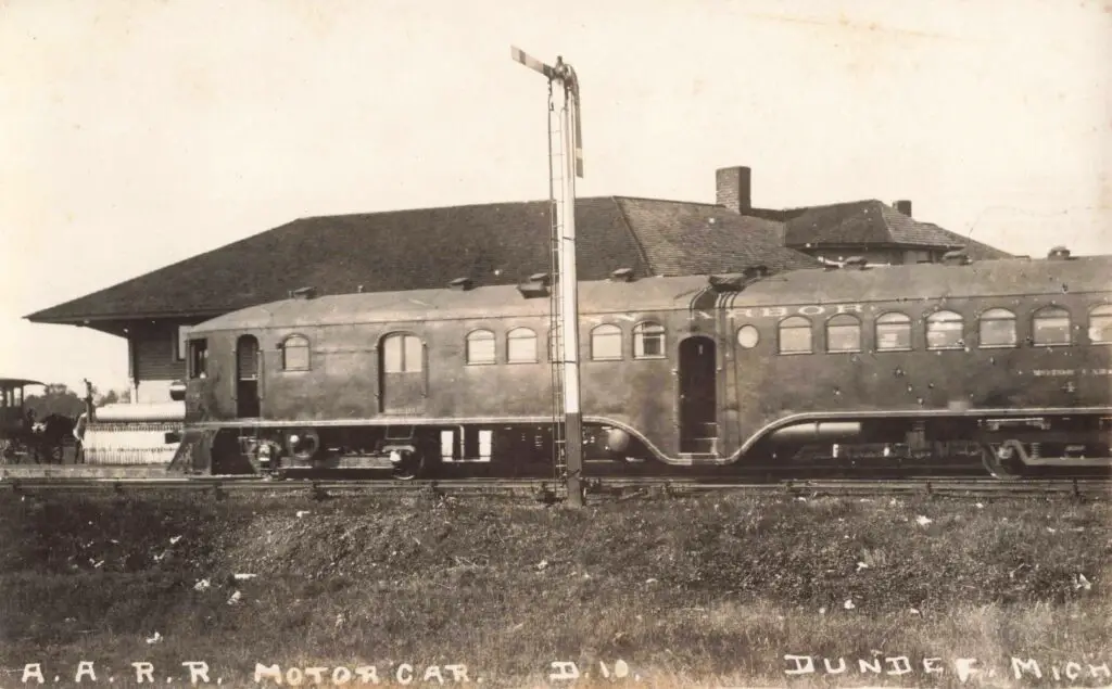 A Train On The Tracks