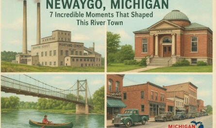 Newaygo Michigan History