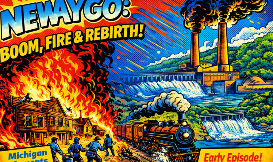 Newaygo Michigan History – 9 Incredible Photos Of This Historic River Town