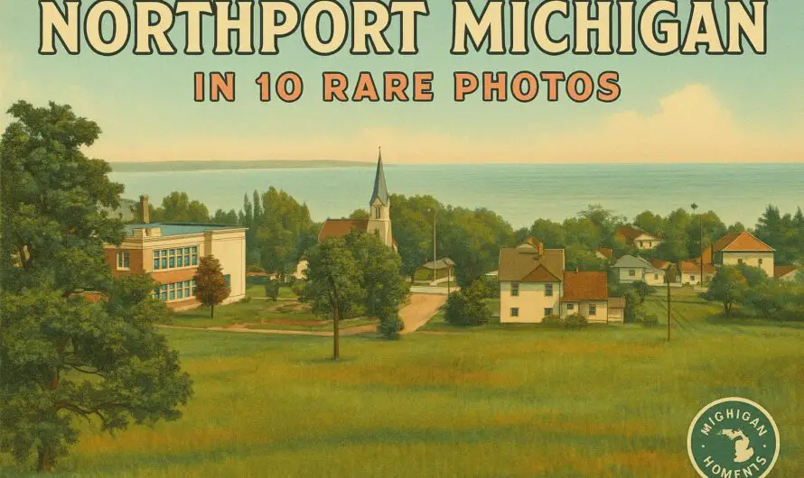 Amazing Northport Michigan History In 10 Rare Photos – A 1900S Waterfront Town In Motion – Video