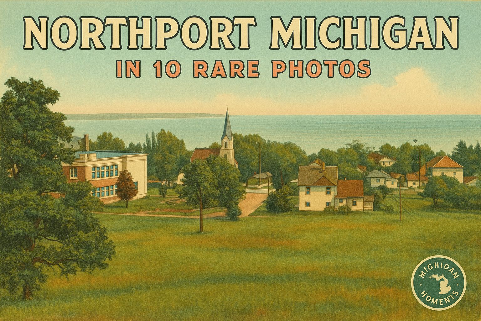 Amazing Northport Michigan History In 10 Rare Photos – A 1900S Waterfront Town In Motion – Video
