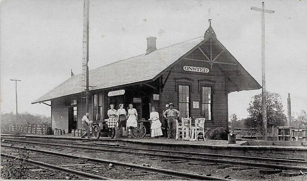 Onsted Depot - Part Of Onsted Michigan History