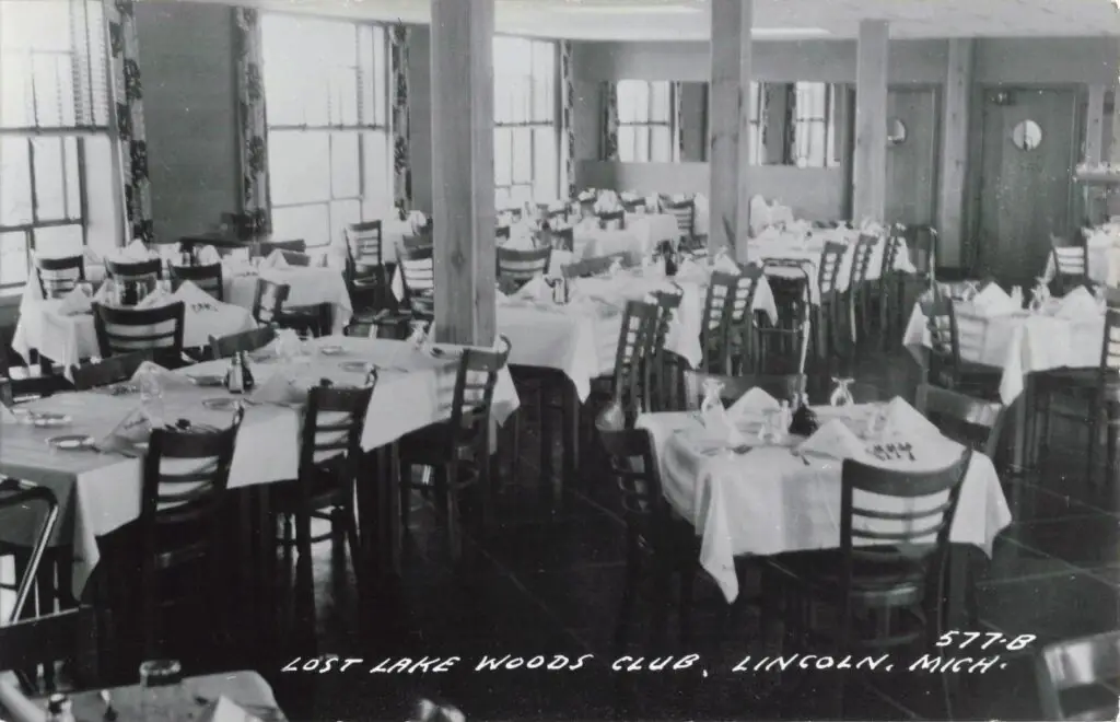 A Room With Tables And Chairs