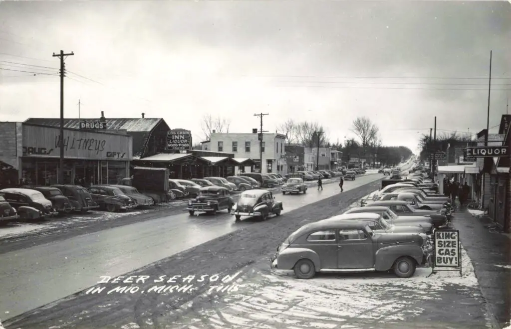 A Street With Cars Parked On It