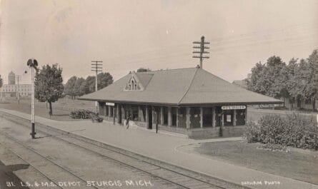 Sturgis Depot - History Of Sturgis Michigan