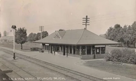 Sturgis Depot - History Of Sturgis Michigan