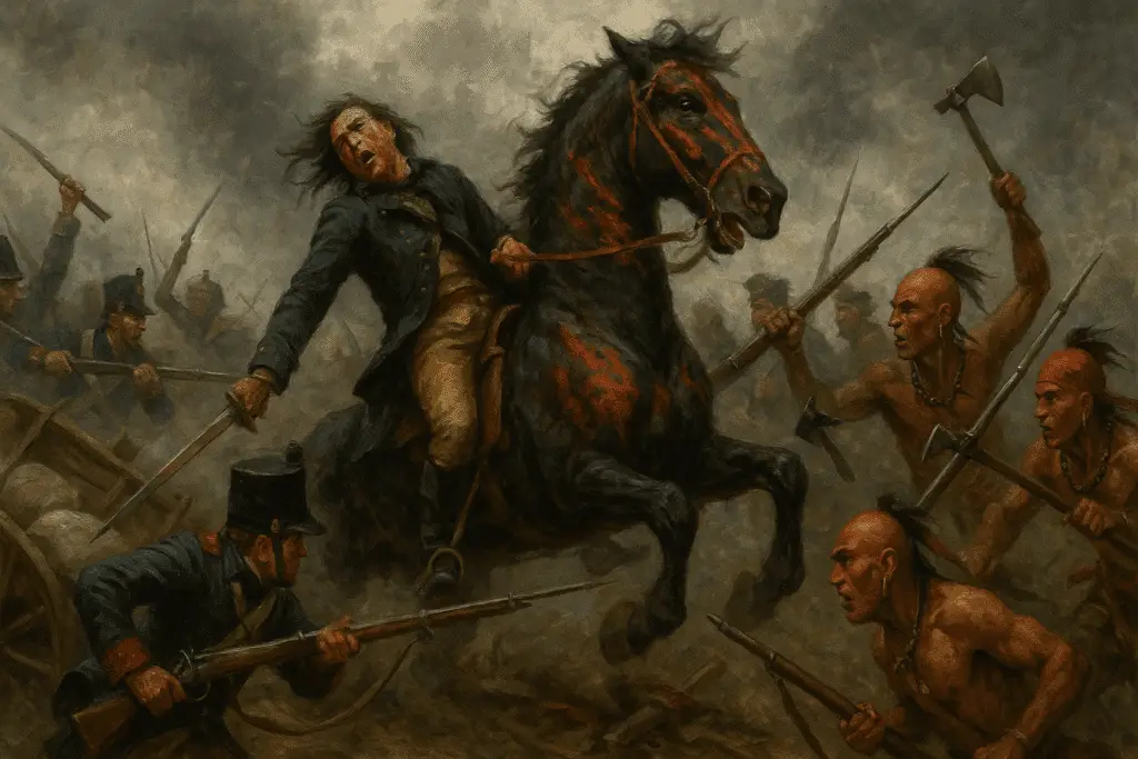 The Death Of Captain William Wells