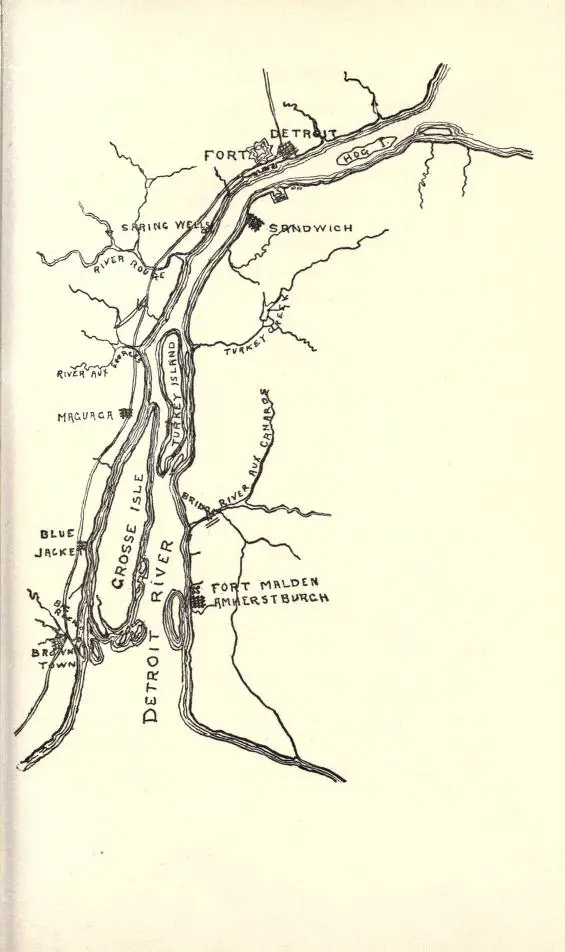 A Map Of A River