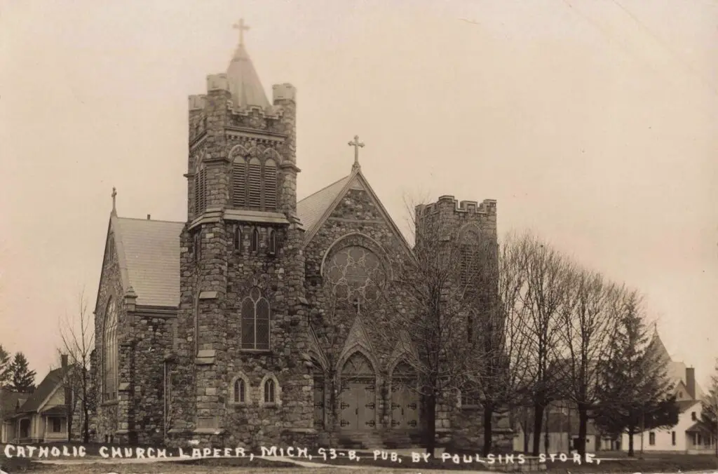 A Church With A Cross On Top